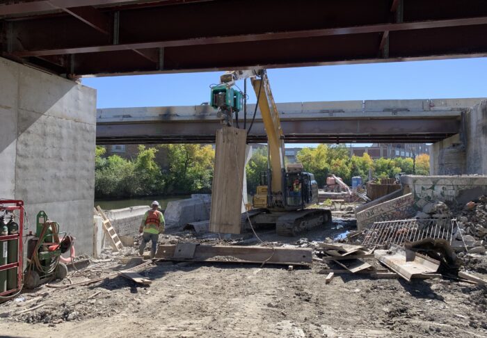 UBC Pile Drivers Job Site