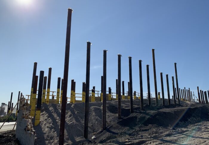 UBC Pile Drivers Job Site