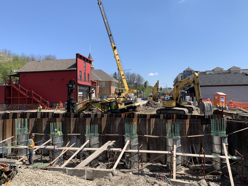 UBC Pile Drivers Job Site