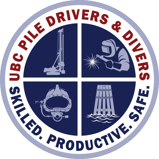 UBC Pile Drivers & Divers Logo