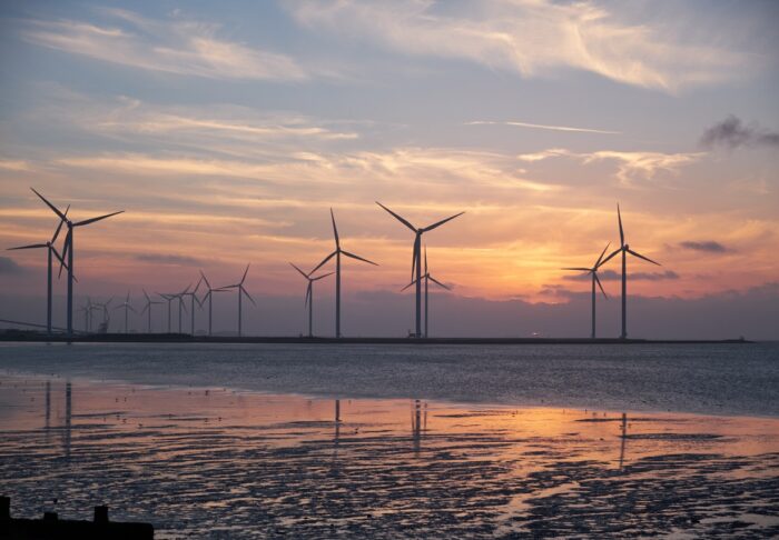 Wind Turbines on the water